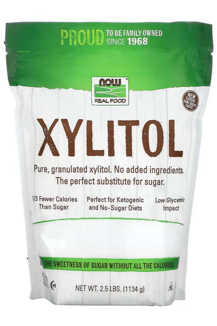 now Real Food, Xylitol, 2.5 lbs (1134 g) - Image 1