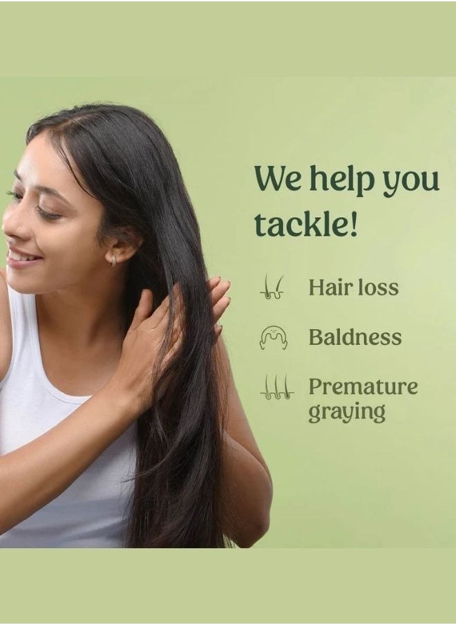 Hair Growth Oil StoHair Growth Oil | Prevents Hair Loss, Reverses Baldness and Treats Premature Greying - 100mlp Hair Loss Baldness Premature Greying 100ml
