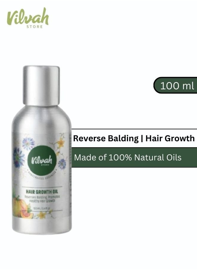 Hair Growth Oil StoHair Growth Oil | Prevents Hair Loss, Reverses Baldness and Treats Premature Greying - 100mlp Hair Loss Baldness Premature Greying 100ml