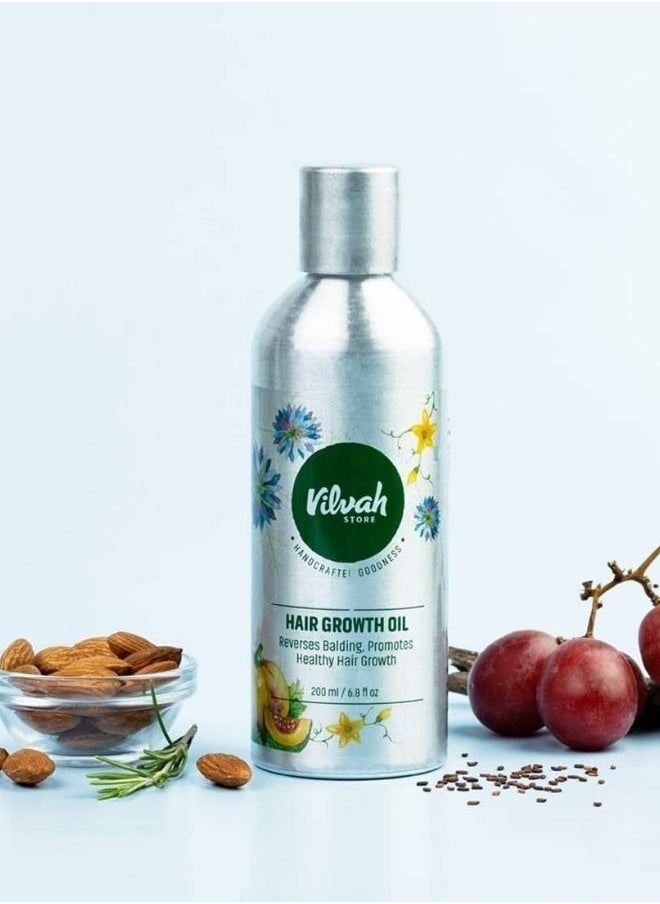 Hair Growth Oil StoHair Growth Oil | Prevents Hair Loss, Reverses Baldness and Treats Premature Greying - 100mlp Hair Loss Baldness Premature Greying 100ml