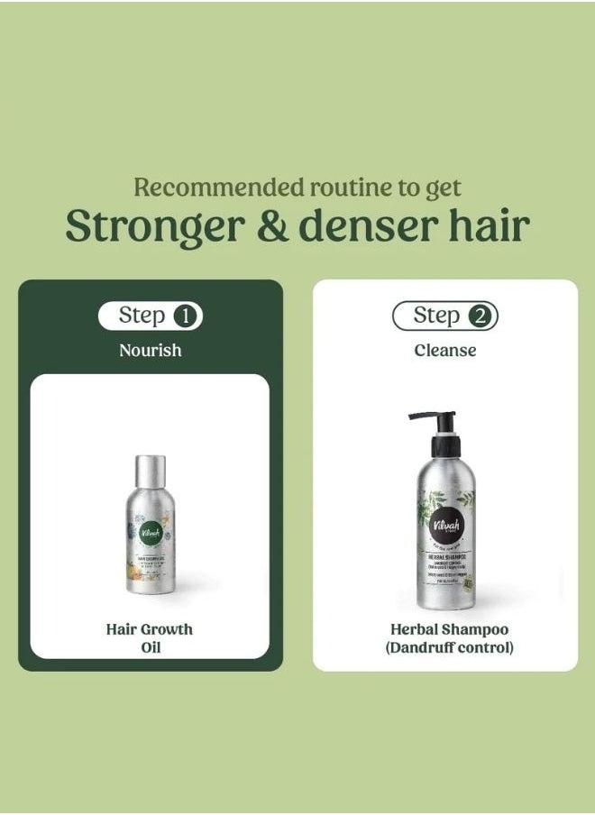 Hair Growth Oil StoHair Growth Oil | Prevents Hair Loss, Reverses Baldness and Treats Premature Greying - 100mlp Hair Loss Baldness Premature Greying 100ml