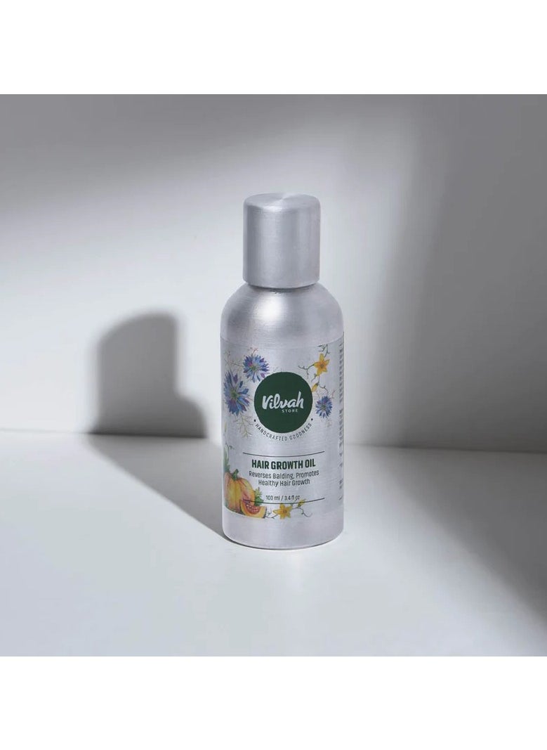 Hair Growth Oil StoHair Growth Oil | Prevents Hair Loss, Reverses Baldness and Treats Premature Greying - 100mlp Hair Loss Baldness Premature Greying 100ml