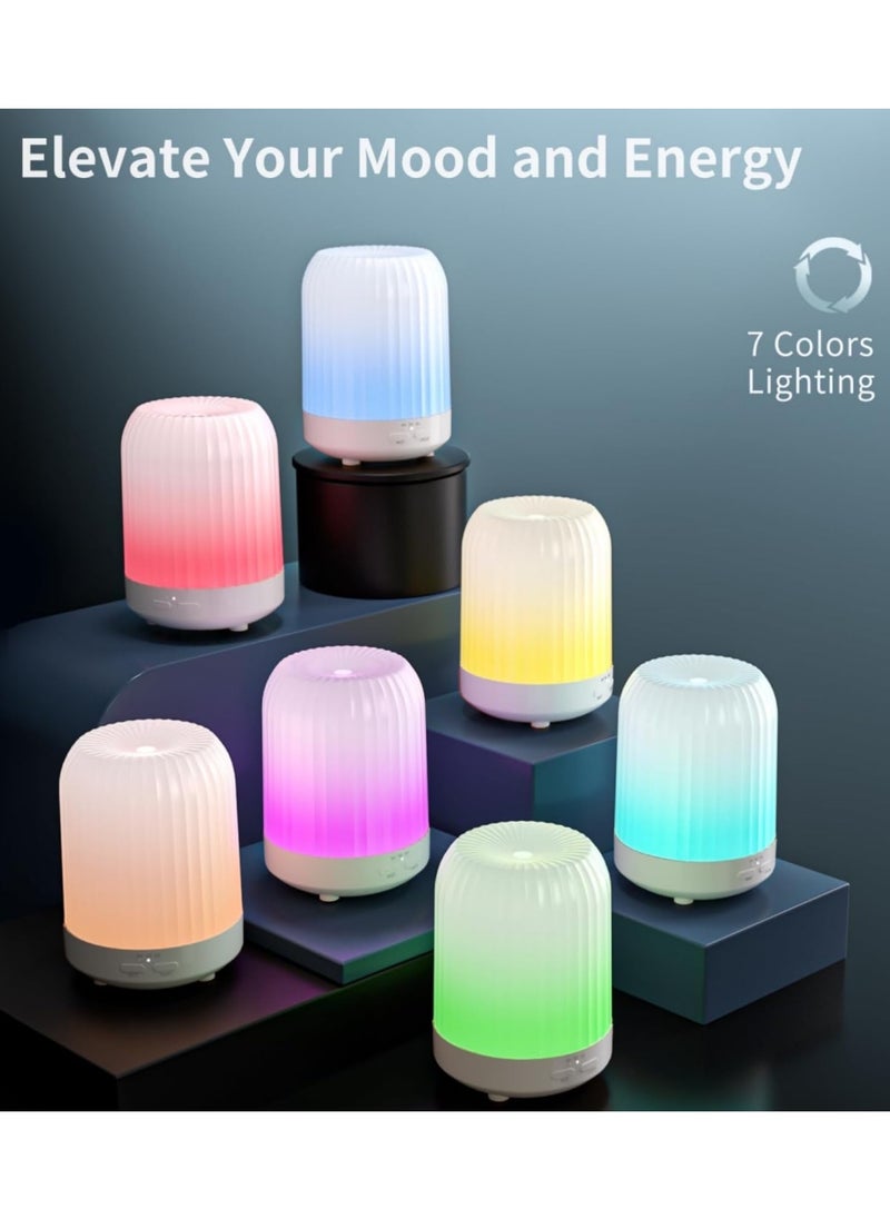 Alruht 250ml Aromatherapy Diffusers, Essential Oil Diffuser, Humidifier, Home Essential Oil Aromatherapy with Auto Shut-Off Function for Office, Home, Bedroom, Living Room  - Image 3