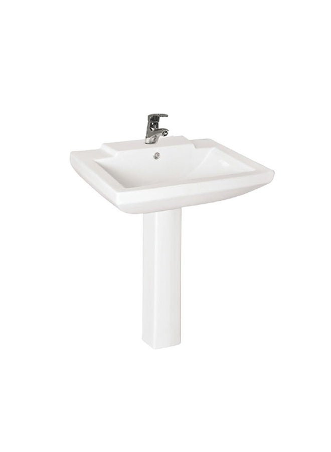DANUBE HOME Milano Wash Basin With Pedestal - Image 2