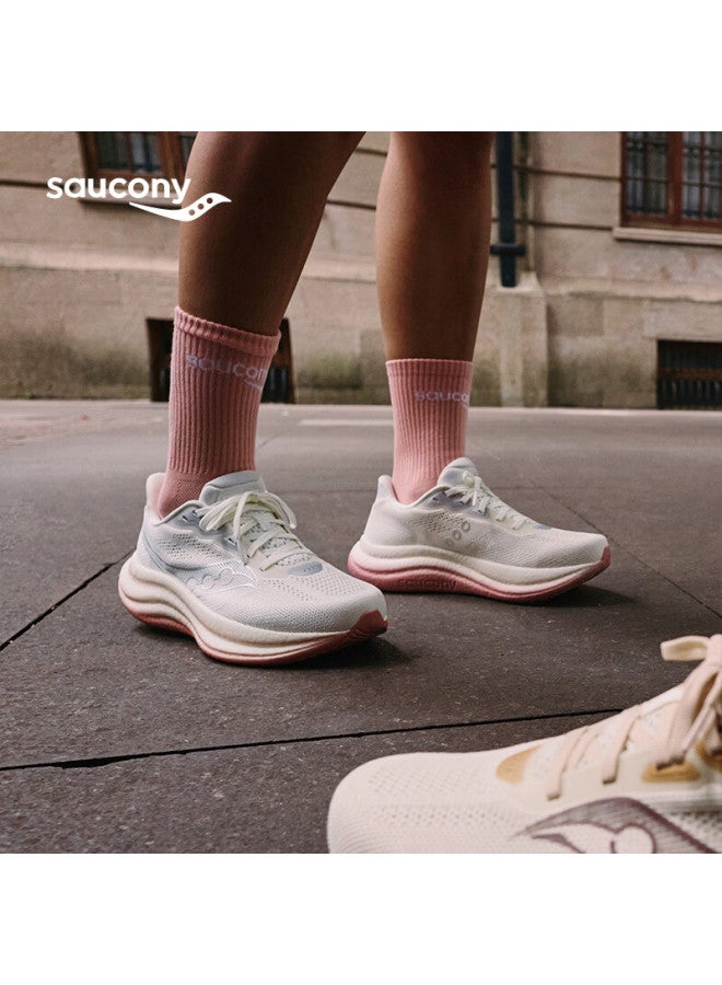 Saucony Triumph 23 Women's Cushioned Responsive Running Shoes Comfortable Sports Shoes Off-white Size 36 - Image 4