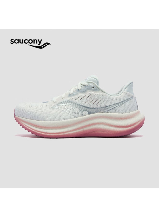 Saucony Triumph 23 Women's Cushioned Responsive Running Shoes Comfortable Sports Shoes Off-white Size 36 - Image 5