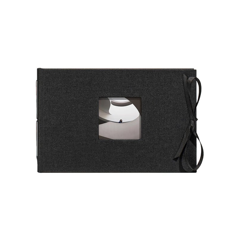 Kolo Noci Small 4x6 Photo Album, Holds 24 Photos, Ideal for Weddings and Baby Books, Black - Image 1