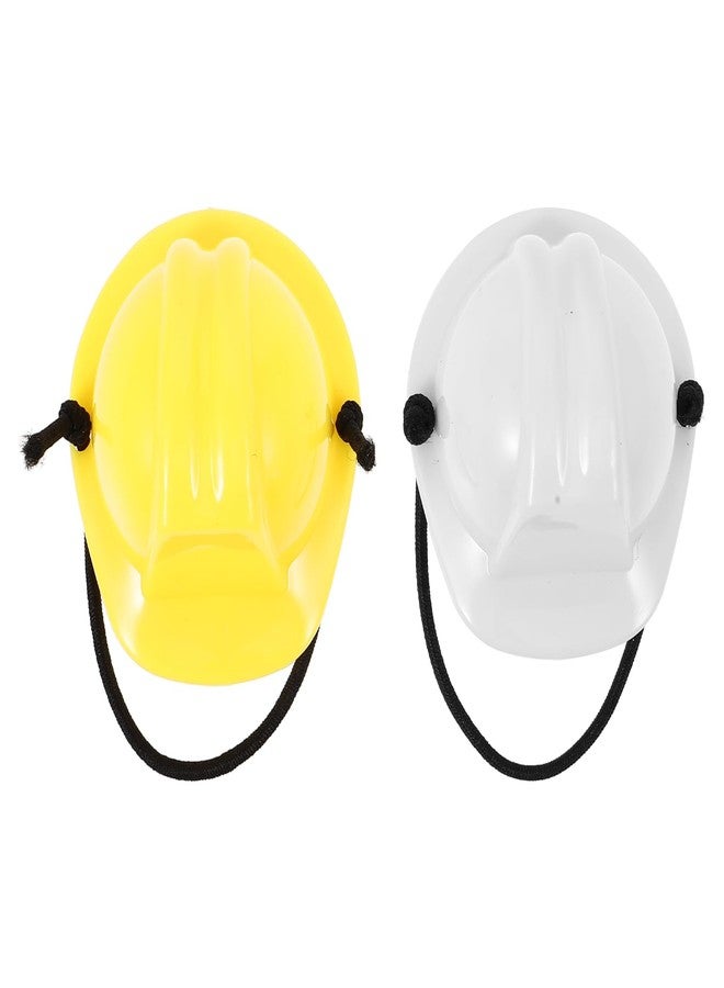 UKCOCO 2pcs Bearded Dragon Hat Mini Pet Snake Hats with Chin Strap Small Reptile Helmet Tiny Pet Hat for Ball Python Small Animal Costume Clothing DIY Doll Crafts Lollipop - Image 1