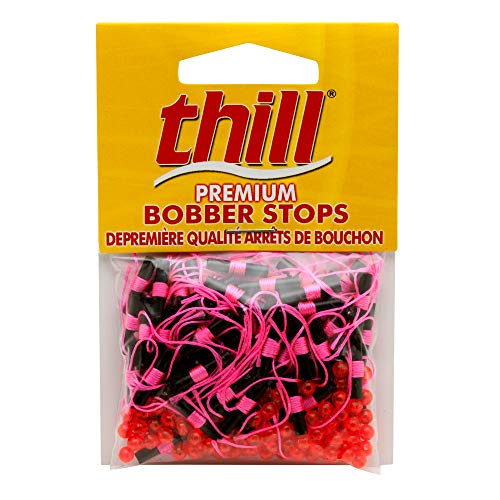 Thill Premium Bobber Stops for Fishing Floats, Fishing Gear and Accessories, 100 Pack, Hot Pink - Image 4