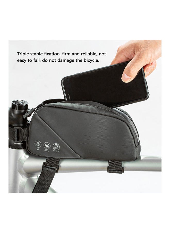NIBEMINENT Bicycle Reflective Upper Tubes Bag 0.8L  - Image 2