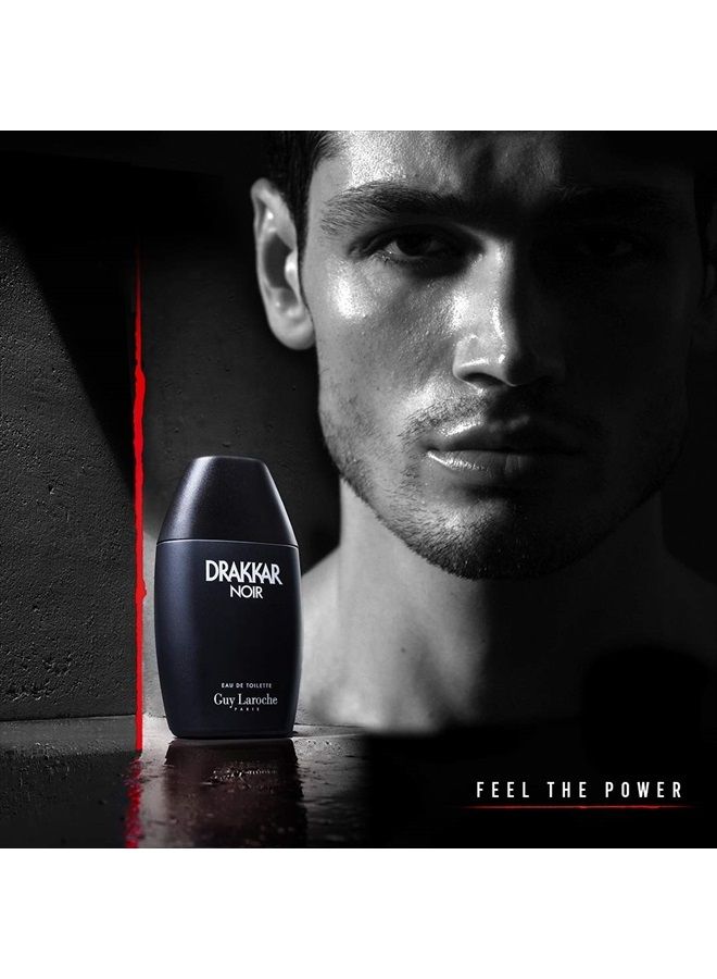 Guy Laroche دراكار نوار من غي لاروش - عطر مصمم أصلي عتيق للرجال - رائحة مسائية كلاسيكية ومنعشة للرجال - عطر أمبر فوجير طويل الأمد مع نغمات حارة وحمضية - 1 أونصة بخاخ EDT - Image 3