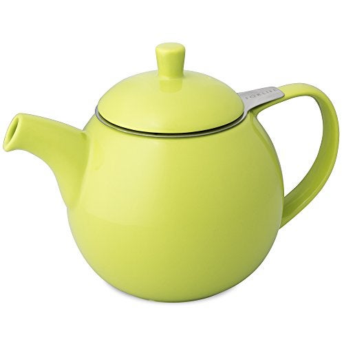 FORLIFE Curve Teapot with Infuser, 24-Ounce, Lime - Image 1