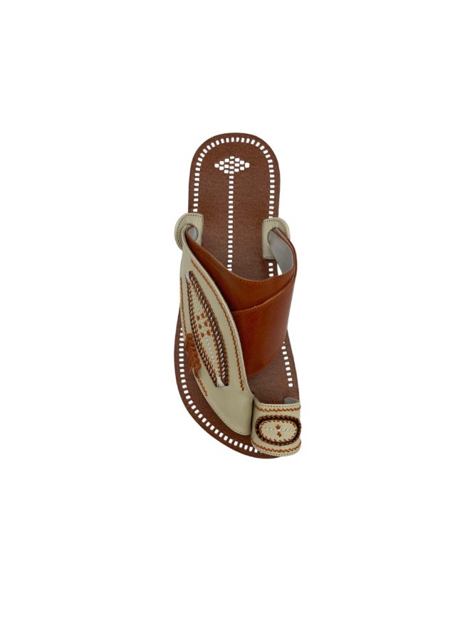 AL Fanoos Handcrafted heritage leather slippers  - Image 2