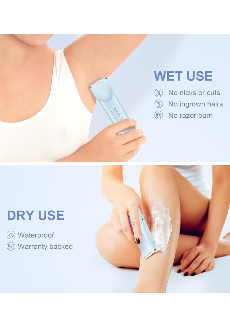 Glow Aura Womens Shaver, Glowshave 2-in-1 Women's Body Shaver, Glow Aura Electric Razor, Glow Aura Bikini Shaver - Image 4