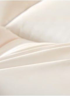 CHU DAI 180x200cm Hotel Mattress Topper - 700GSM Extra Thick and Soft Fibersheet, Supersoft Brushed Fabric with 4-Side Elastic Bands for Secure Fit Microfiber White  - Image 4