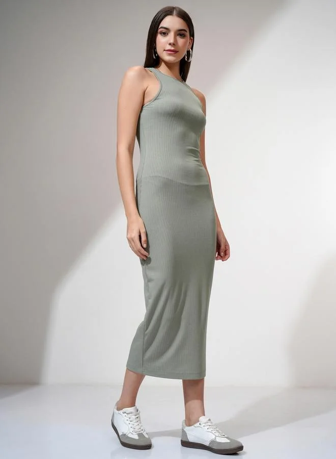 طوكيو توكيز Ribbed Sleeveless Dress
