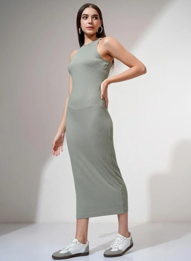 طوكيو توكيز Ribbed Sleeveless Dress