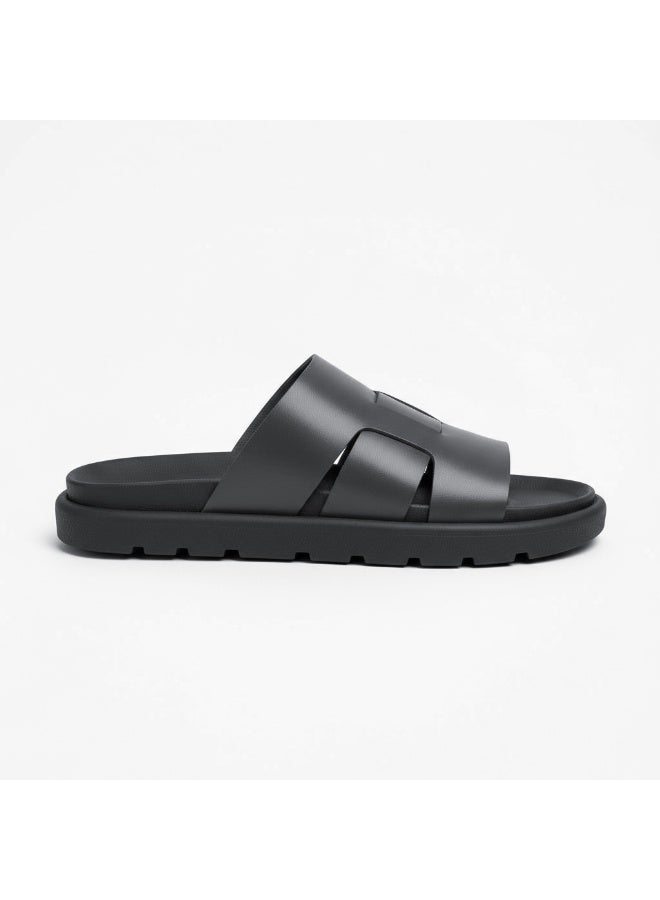 Diffindo Men'S Casual Genuine Leather Slipper - Image 4