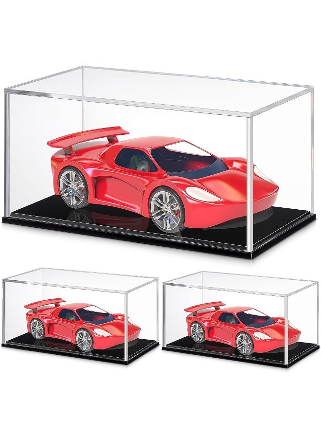 TPGP 3 Pcs Clear Acrylic Display Case For 1:32 Scale Vehicle Model - Image 1
