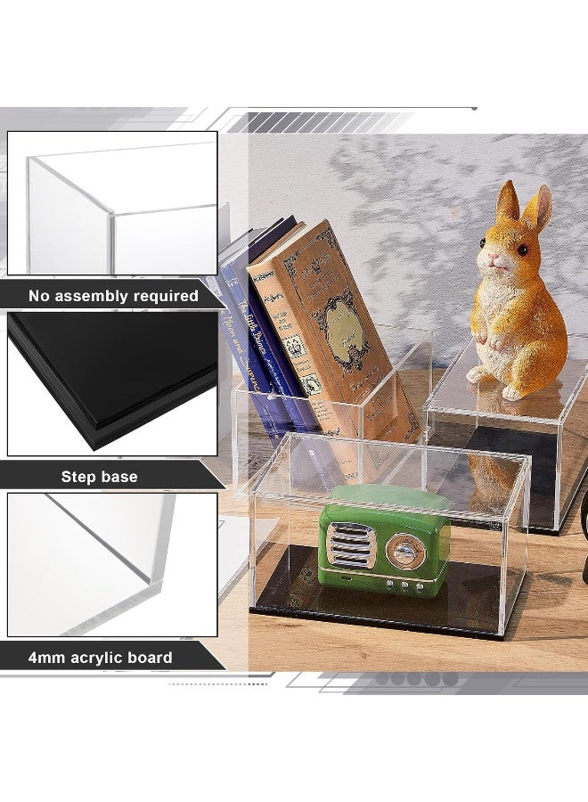 TPGP 3 Pcs Clear Acrylic Display Case For 1:32 Scale Vehicle Model - Image 5