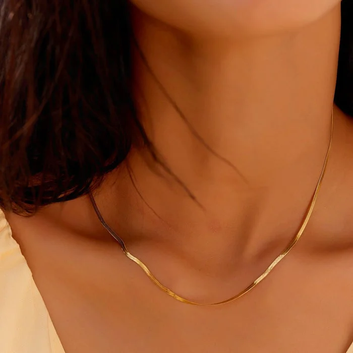 noya 18K Gold Plated Charlotte Vintage Chain