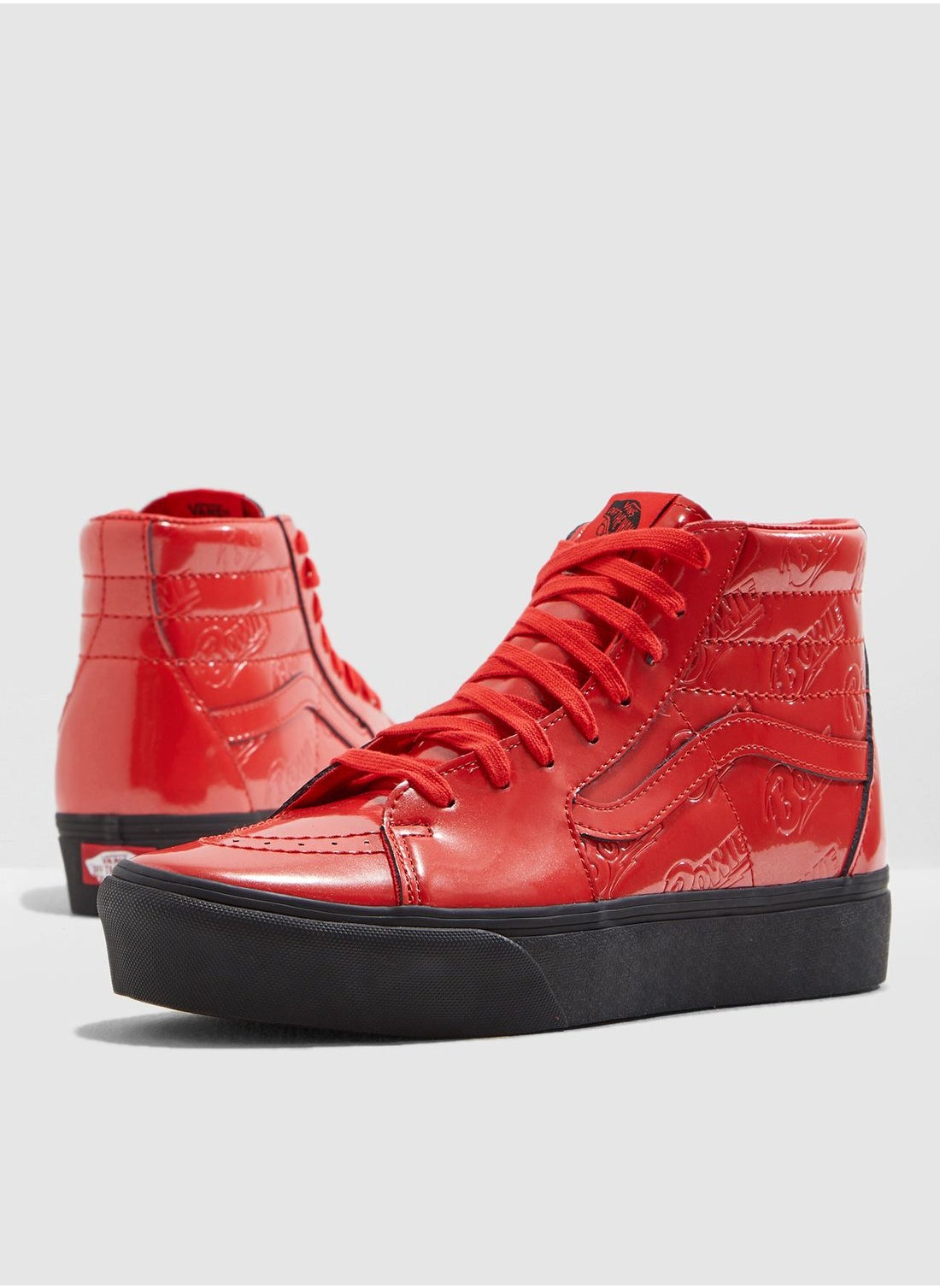 David bowie vans on sale red