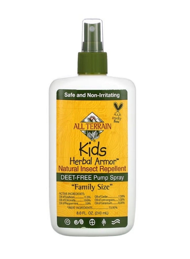 All Terrain Kids Herbal Armor Natural Insect Repellent 8 fl oz 240 ml - Image 1