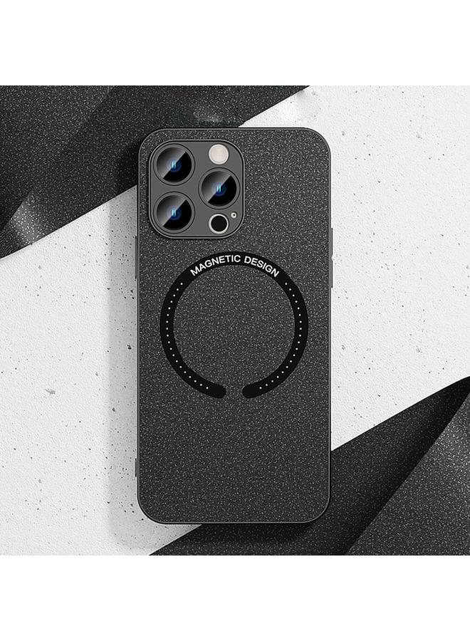 S-TOP Case For iPhone 14 Pro Leather Electroplated Magsafe Case - Image 1