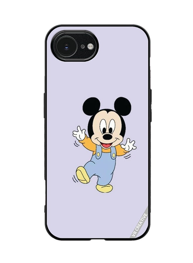 VR CREATIVE Protective Case Cover For Apple iPhone 16e Mickey Mouse Design Multicolour