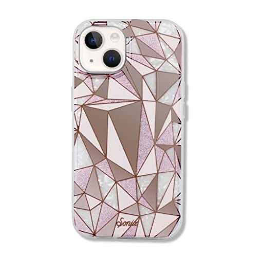 Sonix Case for iPhone 14 Plus 10ft Drop Tested Marble Phone Case for Women Pink Prism - Image 1