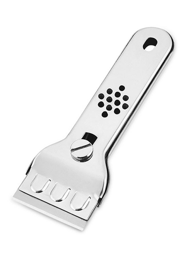 1Pcs Cleaning Scraper, Multipurpose Scraper With Blade, Paint Scraper, Oil Dirt Cleaner, Kitchen Cleaner For Ceramic Induction Cooktops, Cleaning Tool,Ready For School, Apartment Essentials - Image 1