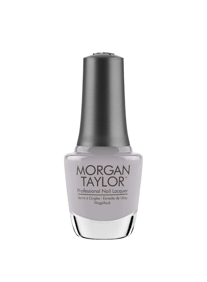 Morgan Taylor Nail Lacquer Cashmere Kind Of Gal Silver Professional Lacquer Vibrant ChipResistant FastDrying LongLasting HighShine Perfect for Manicures Pedicure 05 ounce - Image 2