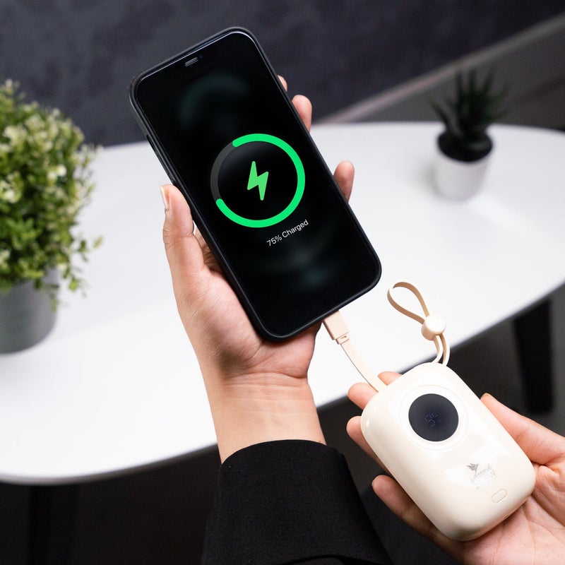 arizone R2 Power Bank – 10000mAh Portable Charger with Type-C & Lightning, 22.5W Fast Charging - Image 3