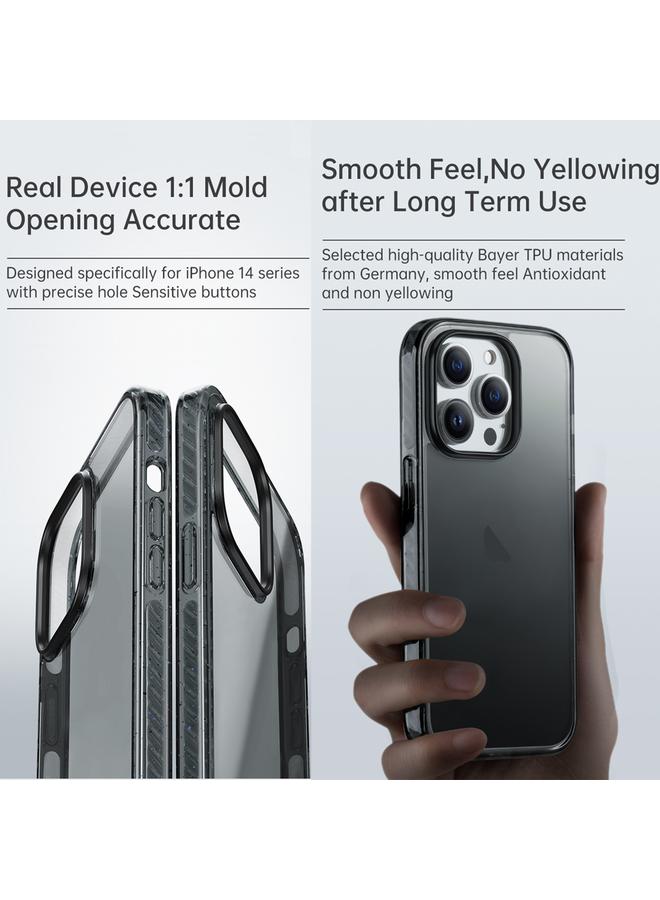 روك جراب لهاتف iPhone 14 Pro مصنوع من مادة TPU المقاومة للصدمات من Rock Crystal Armor PC - Image 5