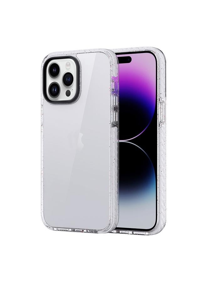 روك جراب لهاتف iPhone 14 Pro مصنوع من مادة TPU المقاومة للصدمات من Rock Crystal Armor PC - Image 1