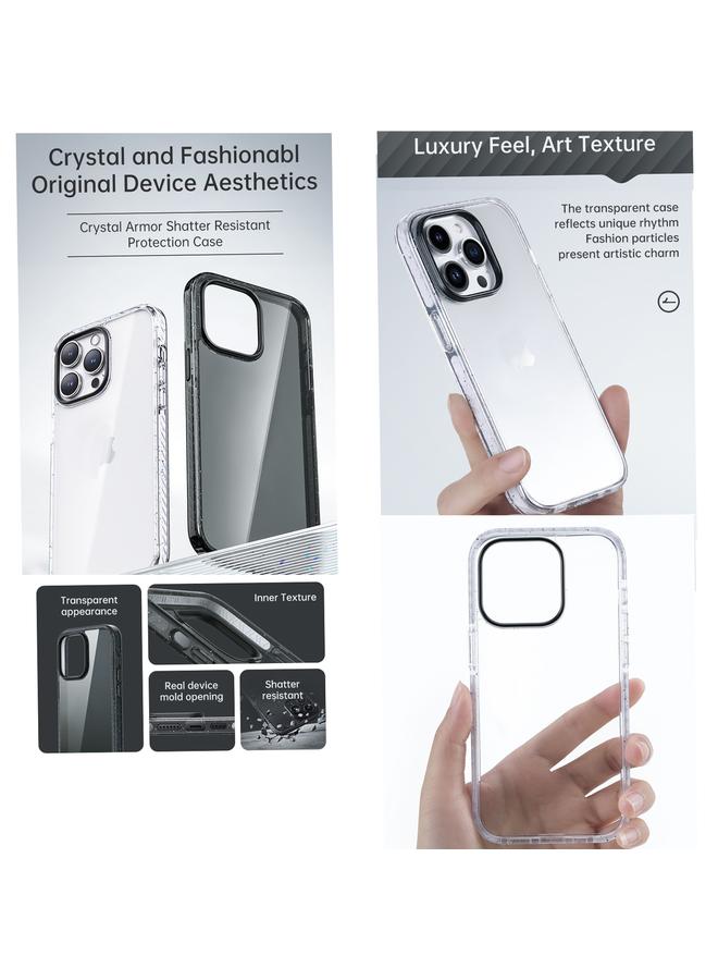 روك جراب لهاتف iPhone 14 Pro مصنوع من مادة TPU المقاومة للصدمات من Rock Crystal Armor PC - Image 3