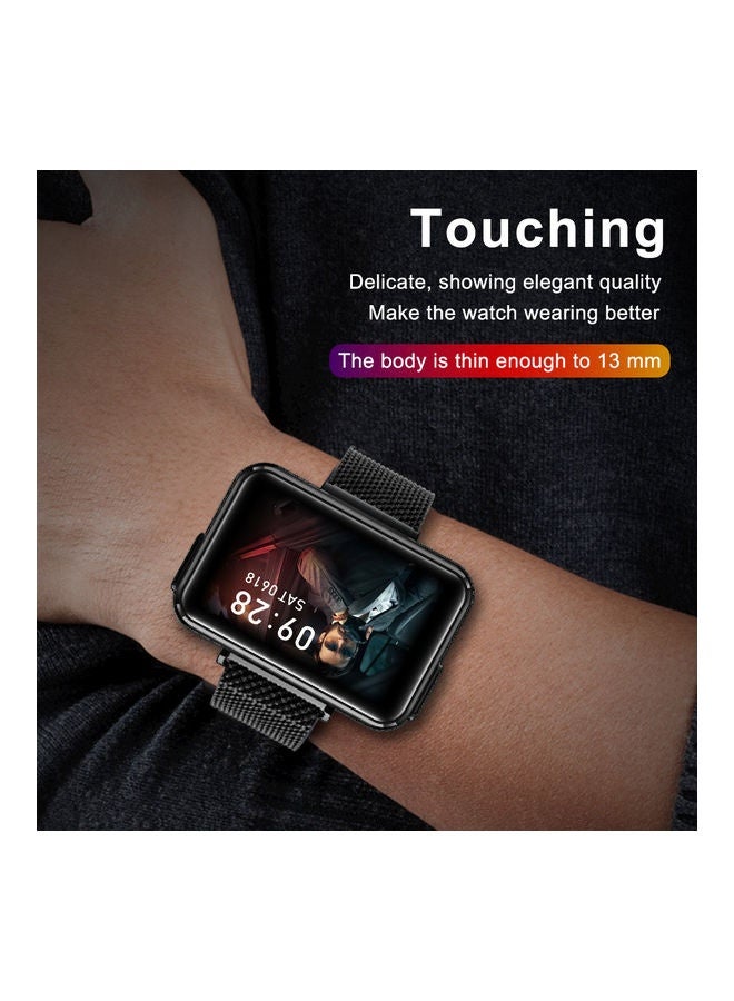 Men's Fully Intelligent Bluetooth Calling Watch, Answering Phone Watch, Heart Rate Monitor, Fitness Waterproof Intelligent Reminder Selfie, Sleep Monitoring, Replaceable Watch Strap - Image 2