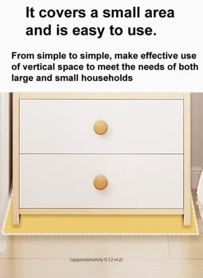 رافين خزانة كتب بتصميم عصري متعدد الأغراض من 6 طبقات وأرفف مفتوحة مع أدراج تخزين وطاولة جانبية طويلة وطاولة جانبية خشبية لغرفة النوم وطاولة جانبية مع رف تخزين من جذوع الأشجار 40 × 30 × 160 سم - Image 4