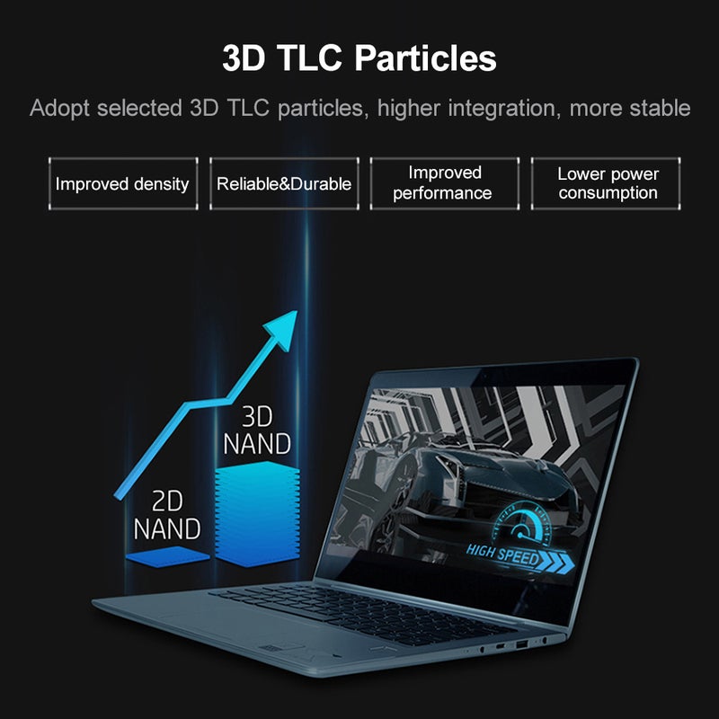 KingSpec 1TB SSD Solid State Drive M.2 NVMe Interface PCIe Gen3.0x4 High-speed Transmission 3D TLC Particles with Cache - Image 4