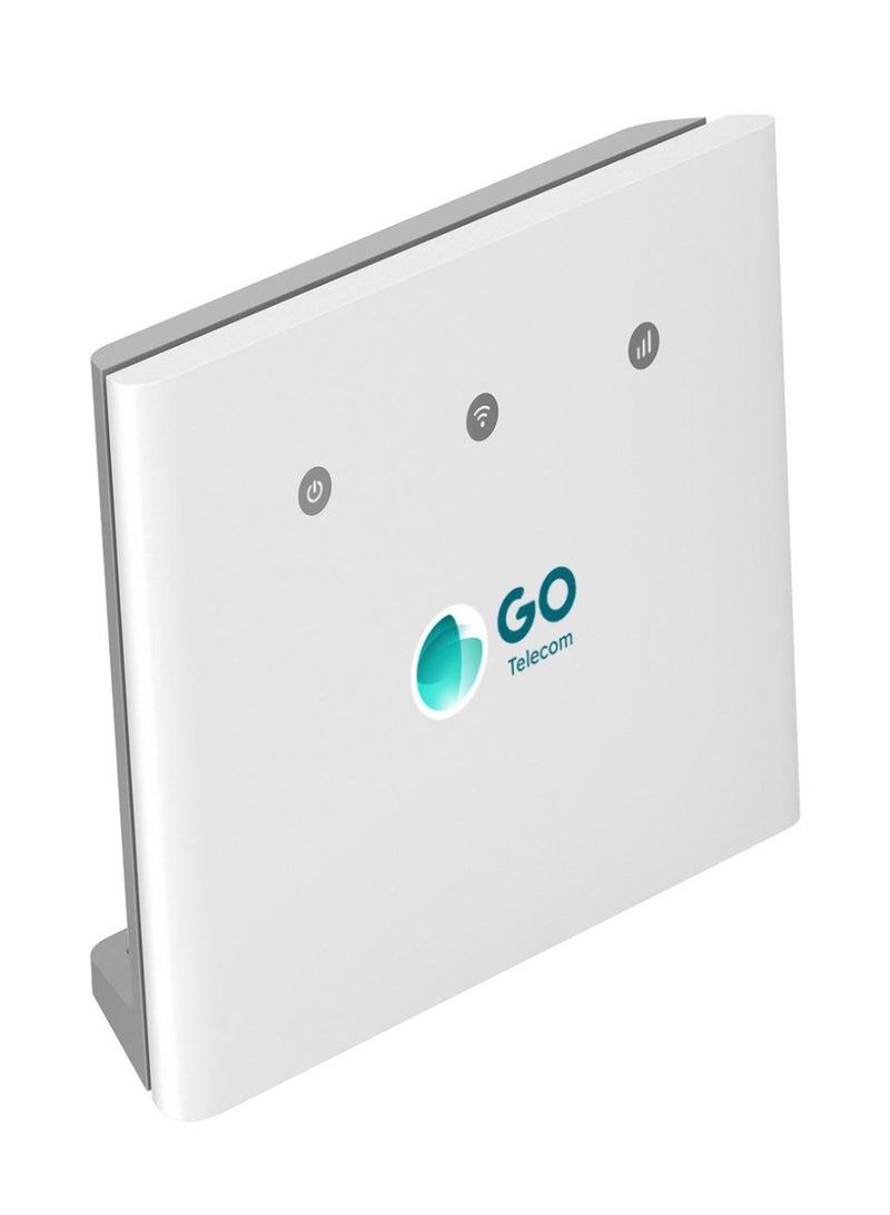 قو للأتصالات راوتر لاسلكي Cat 4+، احدث واجدد اصدار بسرعة تصل الى 4G LTE يدعم شبكة STC، ماي فاي و اشتراك إنترنت غير محدود لمدة 12 شهرًا - موديل MF296R - Image 2