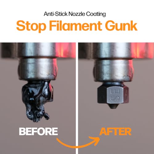 Slice Engineering Plastic Repellent Paint Repels Plastic & Prevents Buildup on the Nozzle | Get Enhanced Print Quality | Hassle-Free Application | Water-Based PTFE Nanosuspension (3 mL - 1 Pack) - Image 2