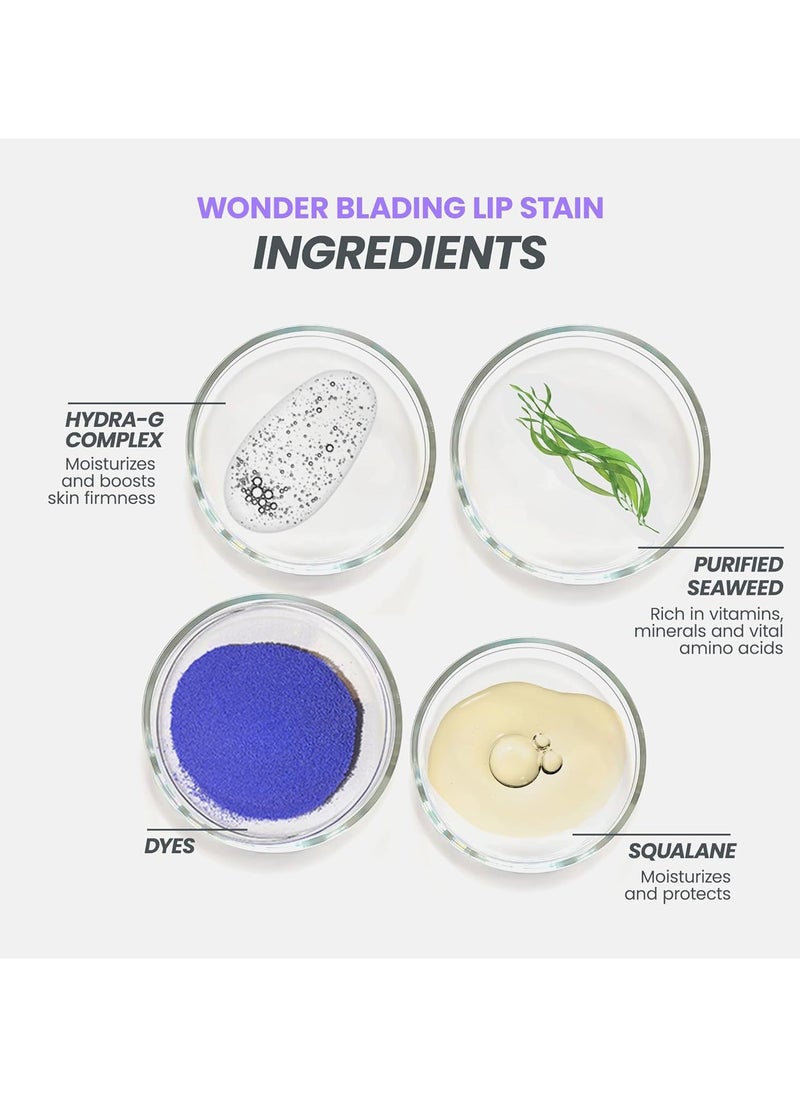 Wonderskin - Wonder Blading All-Day Lip Stain (Romance Masque) 4 ml - Image 1
