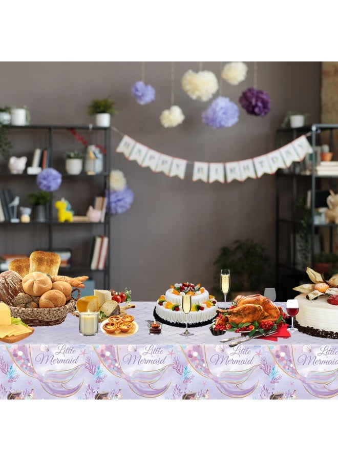 Party Supplies 142 Pieces, Disposable Dinnerware Set for 20 People, Includes 7in 9in Plates Cups Knives Forks Spoons Napkins Tablecloth Bunting, for Birthday Wedding Picnic ﻿ - Image 4