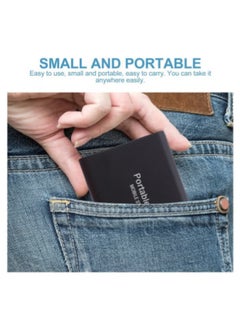 Generic 4TB Portable External Hard Drive, Mini SSD Hard Drives,Solid State External Drives,Computer Backup Drive,USB 3.1 to Type-C Support Data Storage Transfer for Windows XP PC Laptop and Mac(Black)  - Image 5