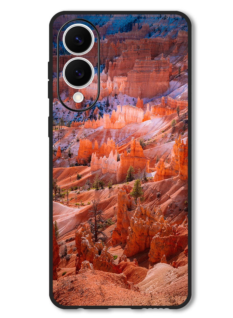 Theodor Case Compatible with Samsung Galaxy S25 Edge 6.7 Inch Protection Shockproof Bumper Cover rocks_mountains_landscape - Image 1