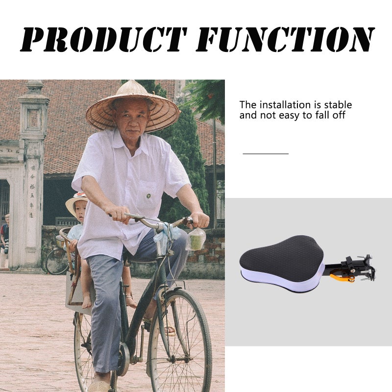 1 Set Safety Mild Bike Seat Chair Children Electric Car Saddle Safety Cushion - Image 4