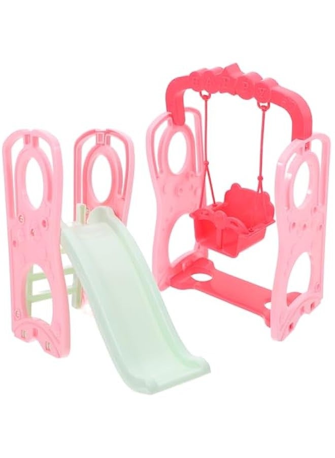 Dollhouse Swing Slide Toy, Doll House Mini Ornament Mini Playground Model Sand Table Material Doll House Crafts Home Ornaments  - Image 1