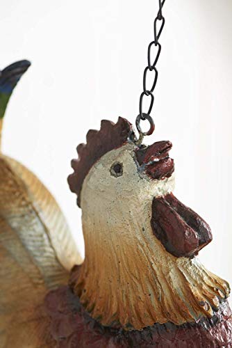 K&K Interiors Arrow Replacement Decorative Hanging Sign, Rooster - Image 2