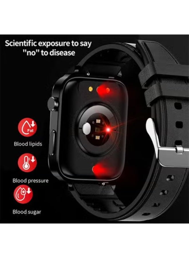 Blood Sugar Smart Watch for Men – Laser Therapy, Heart Rate & Blood Pressure Monitor, Fitness Tracker with Sports Modes - Image 3