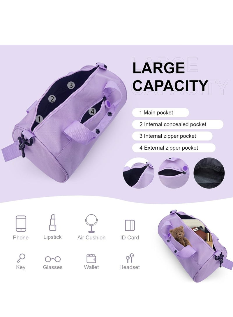 أوزيغالور حقيبة رياضية نسائية مقاومة للماء مع حجرة مبللة وحزام قابل للتعديل، مثالية للرياضة والسفر - Image 4